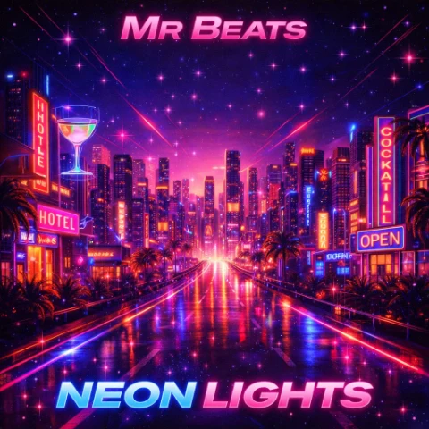 Neon Lights artwork by Mr Beats