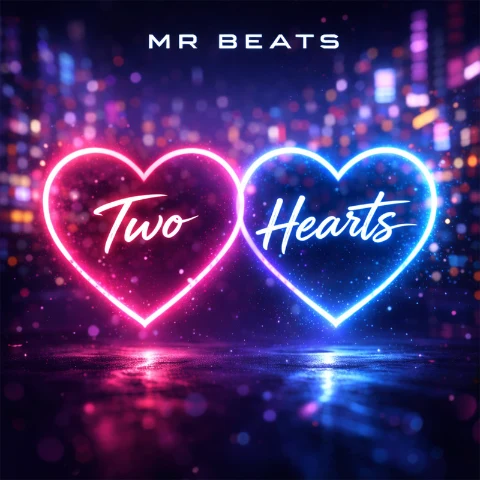 Two Hearts artwork by Mr Beats